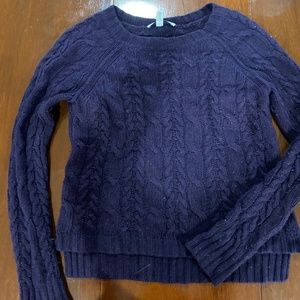 Blue Cashmere Sweater